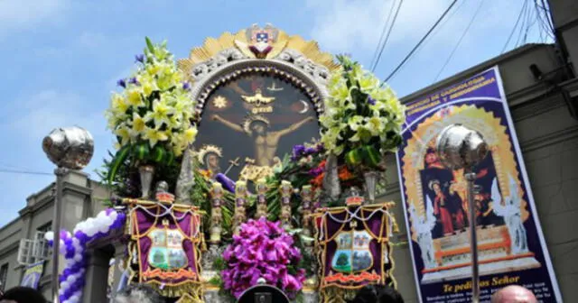 Señor de los Milagros sale en procesión por Semana Santa [EN VIVO]