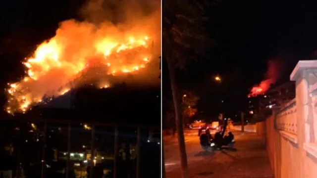 España: incendio forestal afecta a un pueblo en Barcelona [VIDEO]