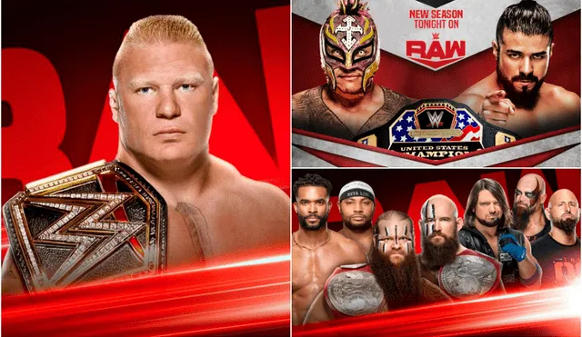 Sigue aquí EN VIVO ONLINE por Fox Sports 2 el primer Monday Night Raw del 2020. | Foto: WWE / GLR