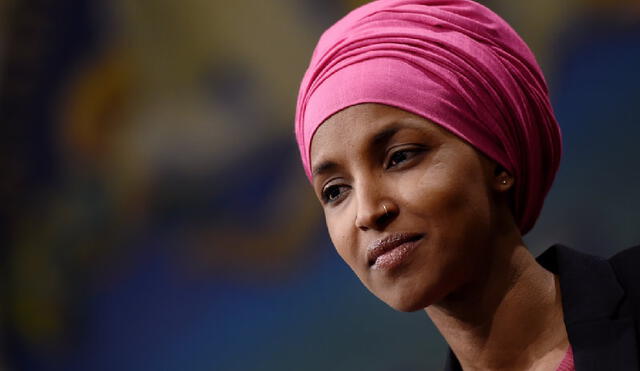Ilan Omar es la primera congresista somalí en integran la Cámara de Representantes de EE. UU. Foto: AFP.