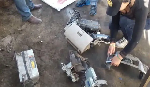 Banda robaba autopartes en Arequipa y luego se contactaba con víctimas para vendérselas [VIDEO]