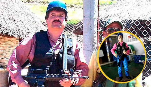 Convierten a 'El Chapo' Guzmán en un muñeco de acción [FOTOS]