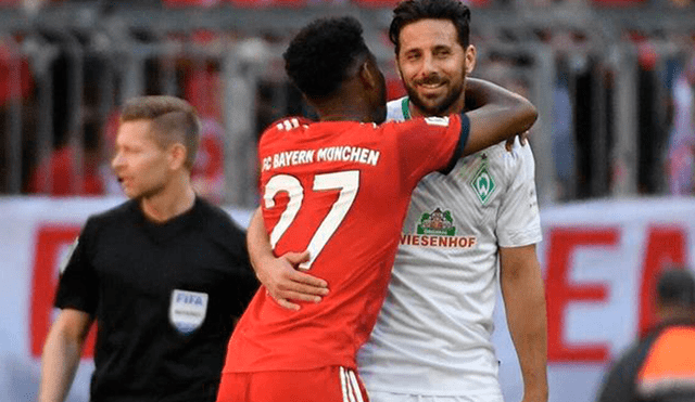 Claudio Pizarro: figura del Bayern Múnich elogió al peruano tras duelo con Werder Bremen