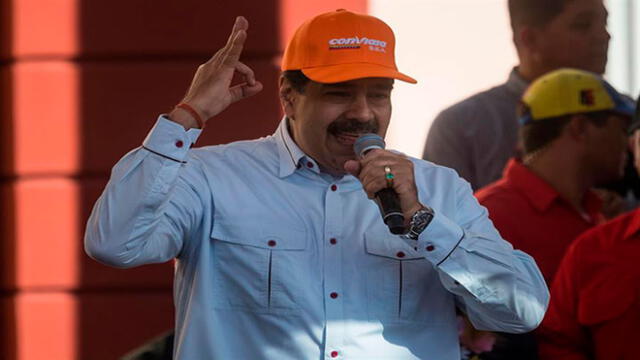 Nicolás Maduro fustigó las sanciones estadounidenses contra la aerolínea estatal venezolana Conviasa. Foto: EFE