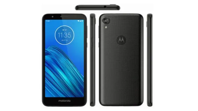 Se trata del Motorola E6.