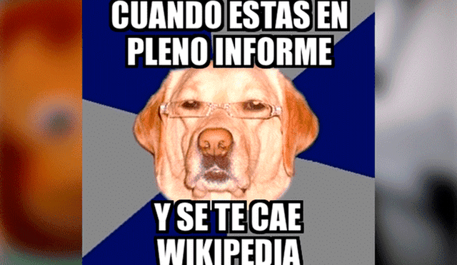 Facebook: Wikipedia sufre caída mundial y usuarios aprovechan en crear crueles memes [FOTOS]