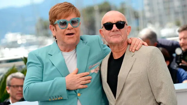 Elton John y Bernie Taupin, creadores de Your Song. Foto: bustle.com