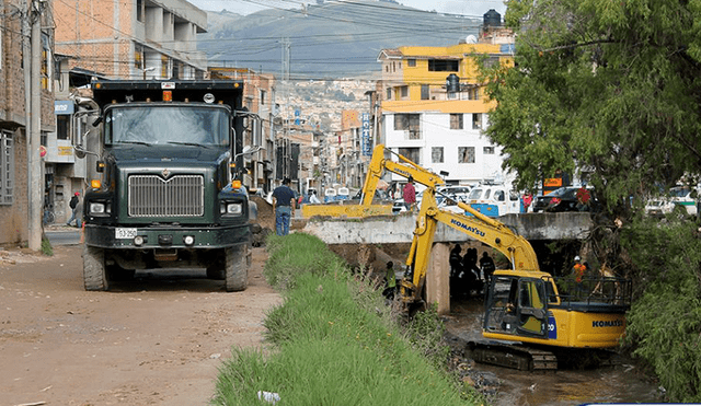 Inician limpieza de ríos y quebradas para evitar inundaciones en Cajamarca