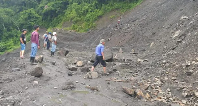 Cusco: Reportan deslizamientos y daños en carreteras de La Convención.