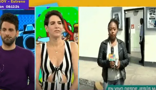 Reportera de "Válgame Dios" sufre maltrato en conferencia de prensa de Milett Figueroa [VIDEO]