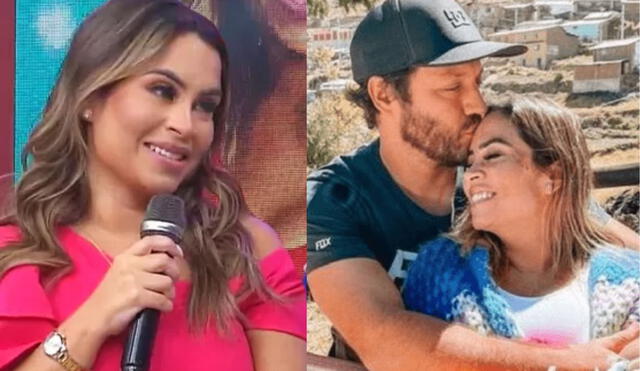 Ethel Pozo se emocionó con el romántico regalo de su esposo, Julián Alexander, por sus 42 años. Foto: Composición La República/Captura/Ethel Pozo/Instagram