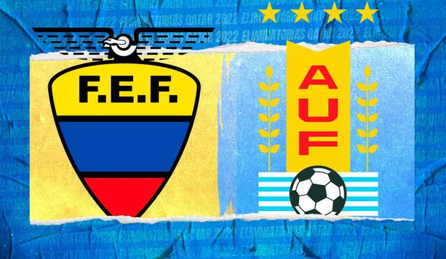 Ecuador y Uruguay se enfrentan este martes por la fecha 2 de las Eliminatorias Qatar 2022. Foto: Composición de Fabrizio Oviedo / La República