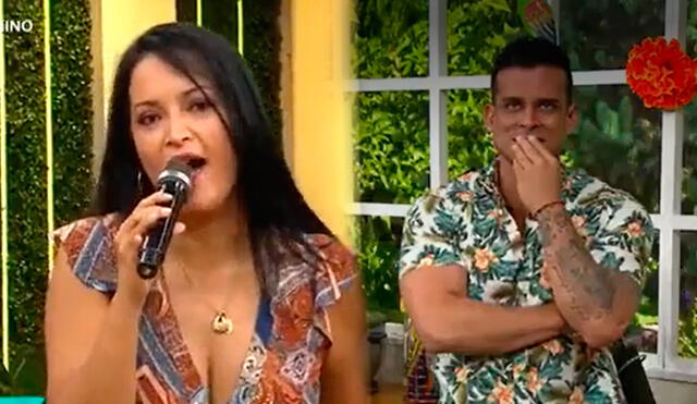 Mariella Zanetti reveló cuál fue su respuesta a la confesión de amor de Christian Domínguez. Foto: composición LR/América TV