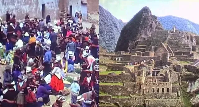 Difunden video de Machu Picchu registrado hace 50 años.