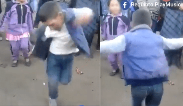 Facebook. niño peruano sorprende con sus espectaculares pasos de huayno [VIDEO] 