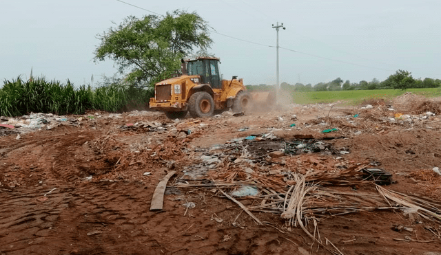 Lambayeque: erradican toneladas de basura en zona cercana al complejo Chotuna-Chornancap