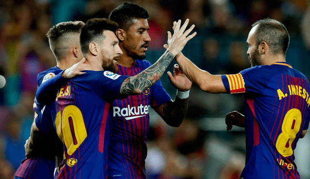 Con un póker de Lionel Messi: Barcelona goleó 6-1 al Eibar por la Liga española [Goles y resumen]