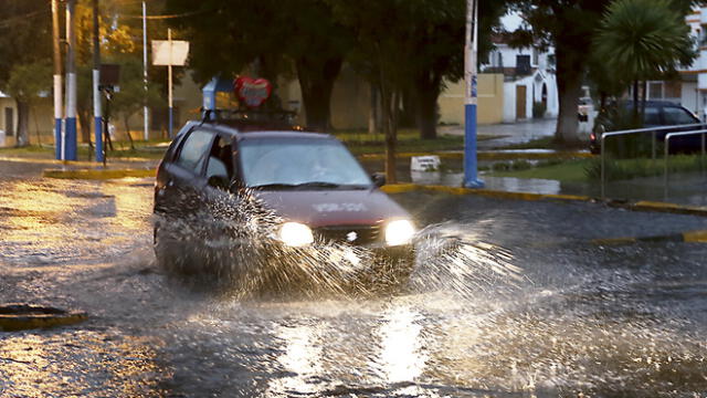 Senamhi pronostica fuertes lluvias hasta el 17 de febrero en Arequipa