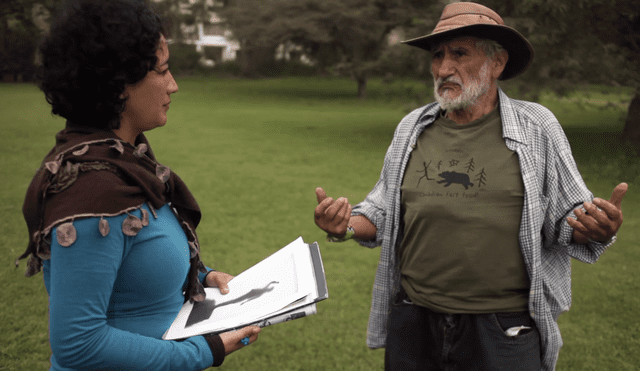 Hugo Blanco es una pasaje del documental que reconstruye su vida y acciones.