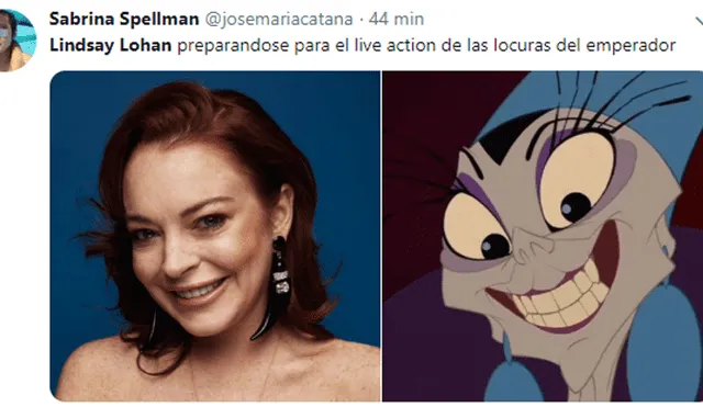 Lindsay Lohan en Twitter: se burlan por su aspecto físico porque parece de una mujer de 60 años [FOTOS]