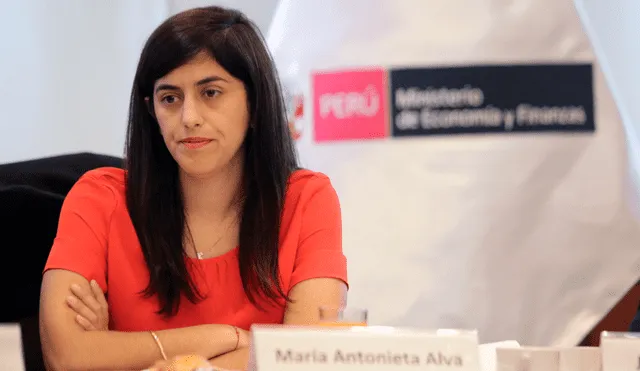 Ministra de Economía, María Alva. Foto: John Reyes.
