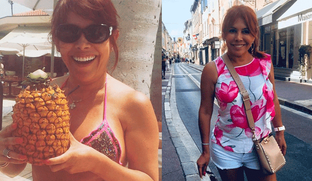 Instagram: Magaly Medina disfruta de las playas de Cartagena y recibe elogios por su figura [VIDEO]
