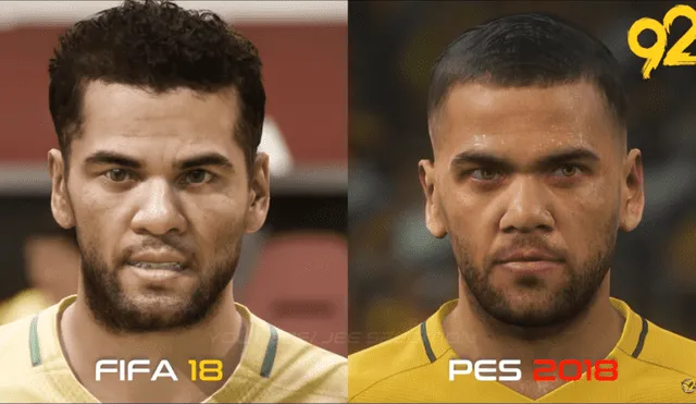 Fifa o Pes: ¿Quién tiene los futbolistas más parecidos a la vida real?