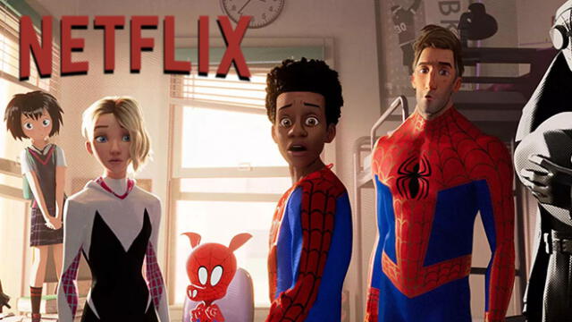 Spider-Man: Into the Spider-Verse ya se encuentra en Netflix