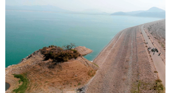 El reservorio Tinajones debe contar con 150 millones de metros cúbicos de agua para la campaña arrocera. Foto: La República