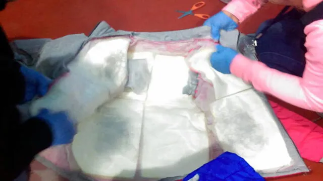 En Arequipa tres burriers caen con 30 kilos de droga de alta calidad