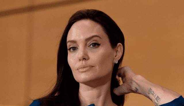 Angelina Jolie en sensual vestido negro causó alarma entre sus fans [FOTOS]