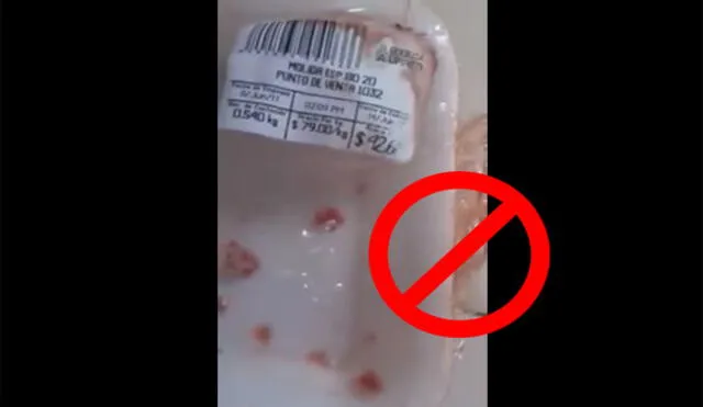 YouTube: mujer fue a comprar carne a supermercado, pero se llevó desagradable sorpresa [VIDEO]