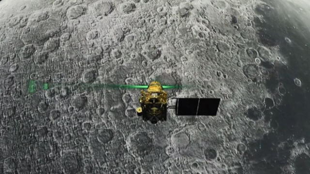 Chandrayaan-2 – cuya transcripción del sánscrito es ‘’vehículo lunar’’- fue lanzado el 22 de julio desde una base en el sur de la India. Foto: AFP
