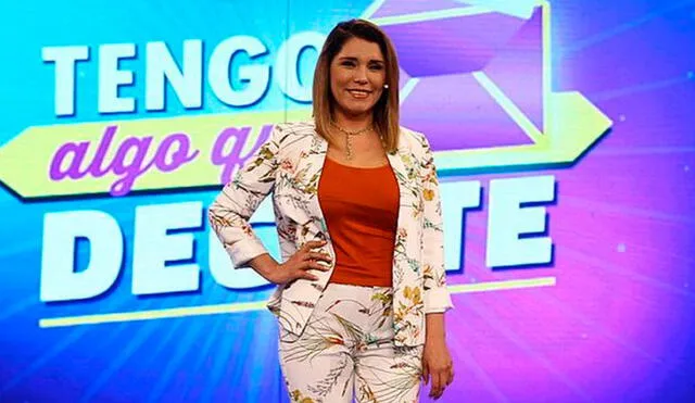 La presentadora lleva 4 años en el espacio televisivo de Latina. Foto: difusión