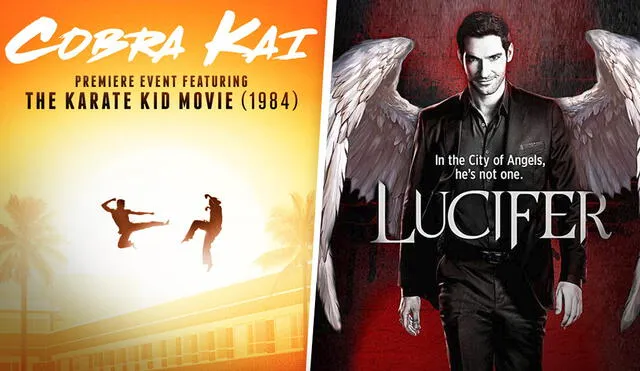 Cobra Kai y Lucifer son las series más vistas de Netflix. (Foto: Composición LR)