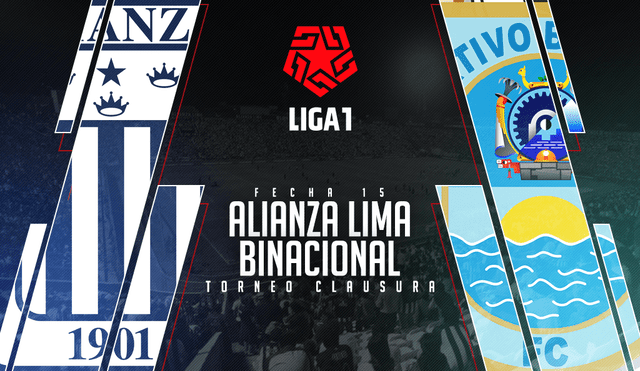alianza Lima choca ante Binacional por la Liga 1.