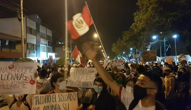 Norteños mostraron rechazo al gobierno en marchas. Foto: Jaime Mendoza/La República