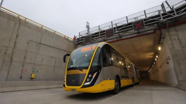 Corredor Amarillo empezó su fase de prueba con 53 buses nuevos