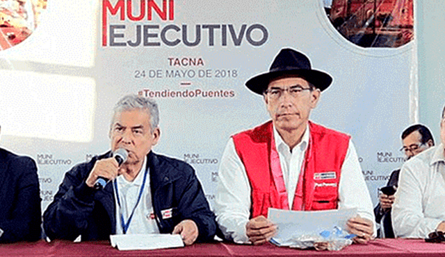 Martín Vizcarra participará de una nueva reunión del Muni Ejecutivo en Ica