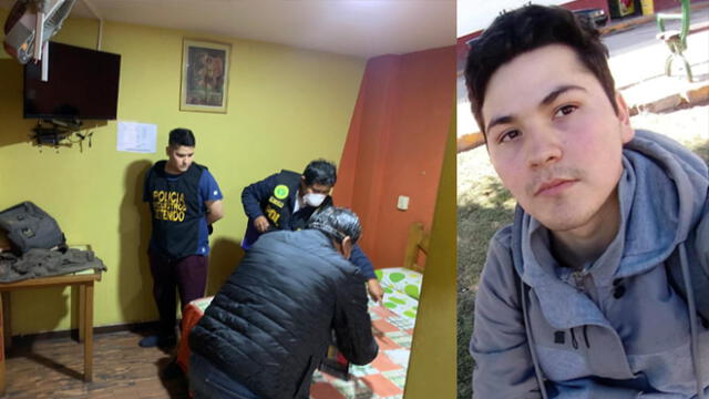 Gabriel Israel Neyra Tafur (24) fue intervenido en la habitación de un hostal, donde citó a su víctima. (Foto: PNP)