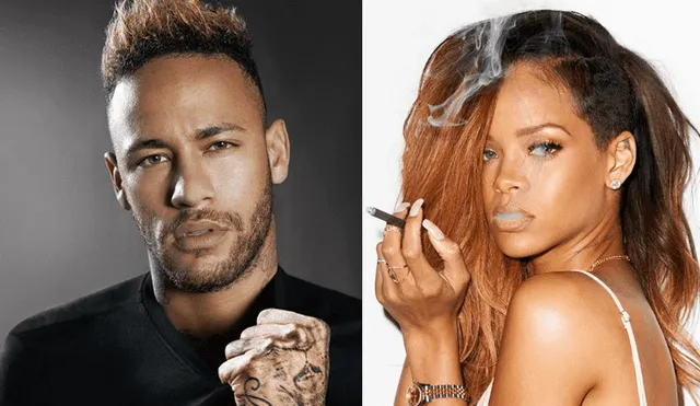 Neymar presume encuentro con Rihanna en Instagram