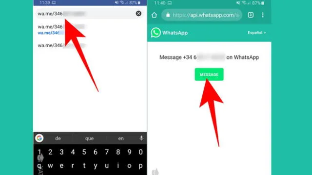 Enviar mensajes de WhatsApp sin que puedan ver tu foto de perfil.