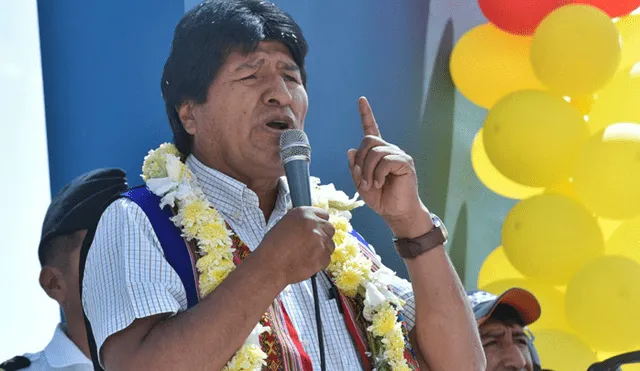 Evo Morales sostiene que opositores recibirían financiación de Chile, Brasil y EEUU