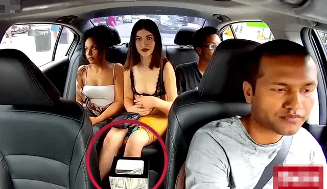 YouTube: El momento en que pasajera roba dinero a conductor de Uber [VIDEO]