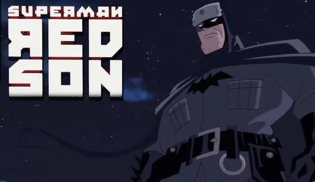 Batman es considerado un terrorista en Superman: Red Son.