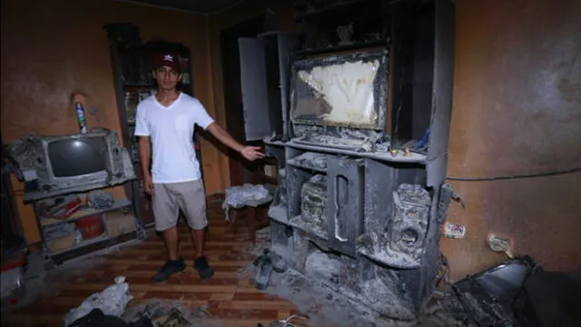 Además de perder a sus seres queridos, la casa de la familia Rivera resultó seriamente dañada. (Foto: Flavio Matos / La República)