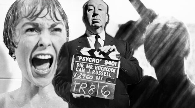 Alfred Hitchcock: clases de cine para toda una vida. Crédito: composición