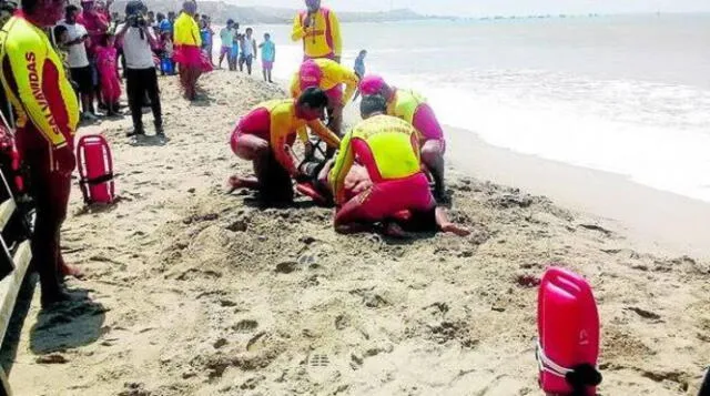 Una persona muere y ocho son rescatados en playas de Arequipa  