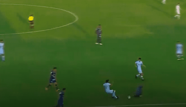 Mannucci vs Garcilaso: Manco vio la roja tras temerario pisotón al rival [VIDEO]