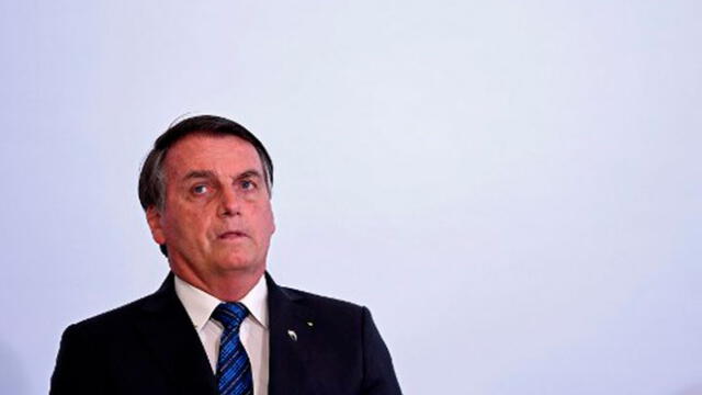 Jair Bolsonaro, presidente de Brasil. Foto: AFP